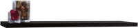 InPlace Shelving Slimline Floating Wall Shelf, 60"W x 8"D x 1.25"H, Black - Appears New&nbsp;