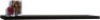 InPlace Shelving Slimline Floating Wall Shelf, 60"W x 8"D x 1.25"H, Black - Appears New&nbsp;