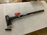 Husky 8 lbs. Splitting Maul Guarded with 36 in. Fiberglass Handle