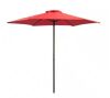7.5 ft. Aluminum Market Patio Umbrella in Cherry Red