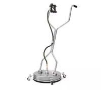 DAPPER SUPPLY 24 in. 4350 PSI Pressure Washer Surface Cleaner with 2 Hose Adapters