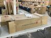 4-Piece Outdoor Wicker Conversation Patio Set w/ 4 Seats, Glass Table Top - 2