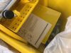 Mind Reader 5.5 Gal. Yellow Bucket Plastic W/Wringer and Mop Bucket Set Floor Cleaning Wheels 16.25 in. L x 10.75 in. W x 24.5 in. H - 3