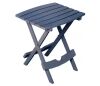 Adams Quik-Fold 20 in. Resin Bluestone Square Patio Side Table