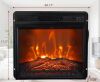 24 in. Electric Fireplace Inserts in Black with Remote Control and Over-heating Protection