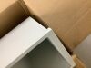 Hampton Bay Courtland 30 in. W x 12 in. D x 6 in. H Assembled Shaker Open Cube Organizer Kitchen Cabinet in Polar White - 4