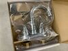 Glacier Bay Bettine 4 in. Centerset 2-Handle High-Arc Bathroom Faucet in Chrome - 3