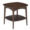 OSP Home Furnishings Copenhagen Walnut Accent Table