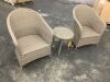 StyleWell Mayberry 3-Piece Metal Outdoor Bistro Set - No Cushions - 3