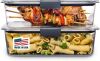 Rubbermaid Brilliance BPA-Free Food Storage Containers with Lids, 9.6 Cup, 2 Pack