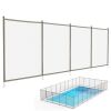 VINGLI 4FT x 48FT Pool Fence for Inground and Above Ground Pools/Removable Mesh Safety Fencing
