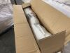 VINGLI 1-2 Steps Handrails for Outdoor with Drainage Holes and Straight Ends Wrought Iron - 2