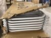 White Folding Chairs, 6 Pack - Dirty - 3