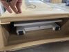 VINGLI Pedestal Sink Bathroom Vanity Cabinet with 2 Doors - 2