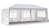 10x20 Canopy Tent with 4 Removable Sidewalls