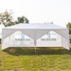 10x20 Party Tent with 6 Removable Sidewalls