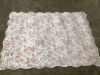 Mainstays Pink Floral Faux Fur Scalloped Indoor Area Rug, 4 ft x 5 ft 6 in - 2