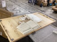 Picnic Set with Table, Blanket - Cracked on Top