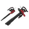 Hyper Tough 12-Amp Corded Electric 3-in-1 Leaf Blower, Vacuum & Mulcher, 400 CFM, 250 MPH