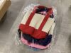 Mini Tote Bag Keychain with Zipper, 10pc - 2