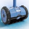VINGLI Automatic Suction-Side Pool Vacuum Cleaner, Powerful Wall-Climbing Sweeper for Inground Pools, Includes 39.6ft Tangle-Free Hose (Blue&Gray)