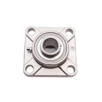 SUCSF205-14 Stainless Steel 4 Bolt Flange Bearing