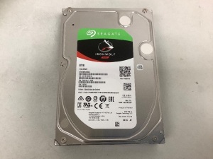 Seagate Ironwolf 8TB Hard drive, E-Commerce Return, Sold as is