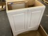 Glacier Bay 31 in. Single Sink White Freestanding Bath Vanity with White Cultured Marble Top - 2