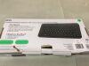 onn Mini Compact Wireless Office Keyboard USB Receiver, 78 Keys, Grey - 6