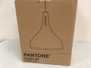 Pantone Castor 25 Pendant Lamp, Appears New