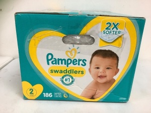 Pampers Size 2 Diapers, Appears New