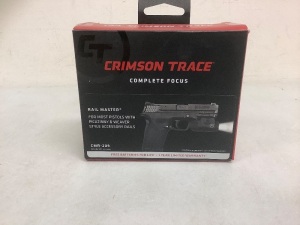 Crimson Trace Rail Mount Light, Works, E-Commerce Return, Sold as is