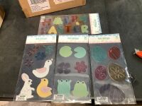 Case of Bullseye's Playground Easter Gel Clings