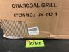 DNKMOR Charcoal Grills Outdoor BBQ Grill, Barrel Charcoal Grill with Side Table, with Nearly 500 Sq.In. Cooking Grid Area, Black - 6