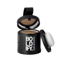 Boldify Hairline Powder, Root Touch Up Hair Color Dark Blonde 10g | Instantly Fills Thinning Hair & Sparse Hairlines - Root Cover Up for Gray Hair - Water-Resistant, Sweat-Proof 24-Hour Wear