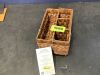 Handwoven Silverware Organizer w/ Handle, 4 Compartments - 3