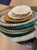 Wicker Basket Wall Decor Set of 10 with Loops, Seagrass, Handmade - 4