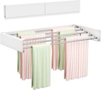 Vikaqi Wall Mounted Clothes Drying Rack