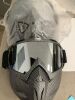 Set of 2 Snow Ninja Mask,Snow Ninja Ski Mask Goggles,Windproof Snowboard Ski Face Mask Goggles,Snow Ski Mask Full Face Mask for Winter (Carbon Fiber & Black) - 2