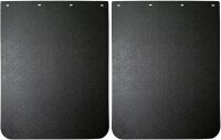 2PCS Universal Heavy Duty Polymer Mudflaps 24x30 Inch, Black Splash Guard Mudflap for Semi Trucks Tractor Trailer