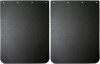 2PCS Universal Heavy Duty Polymer Mudflaps 24x30 Inch, Black Splash Guard Mudflap for Semi Trucks Tractor Trailer