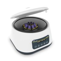 LAB FISH LC-400 Digital PRP Centrifuge, 4x15ml & 8x2/5/10ml Tubes 500-4000RPM , 1717xg force, timer 30s-59min, compact centrifuge for PRP isolation & plasma separation