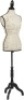 Female Mannequin Torso Display w/Wooden Tripod Stand, Adjustable Height