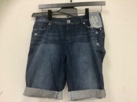 Natural Reflections Womens Shorts, 10, E-Commerce Return, Sold as is