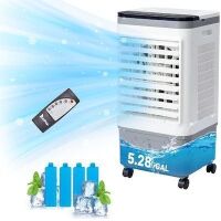 5.28 Gal 3-in-1 Portable Evaporative Cooler 461CFM Air Cooler with Remote Control