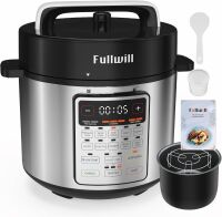 Fullwill 6QT Electric 9-in-1 Multi-Use Programmable Pressure Cooker