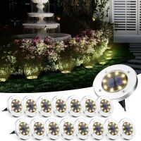 Solar Ground Lights, 16 pc