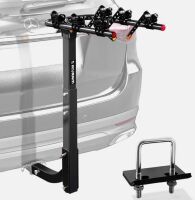 3 Bike Foldable Hitch Rack 2 Inch Receiver Anti Rattle Tightener SUV Truck