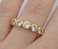 Mameloly Cubic Zirconia Eternity Band