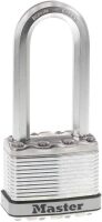Master Lock M5XDLJ Magnum Heavy Duty Padlock with Key, 1 Pack